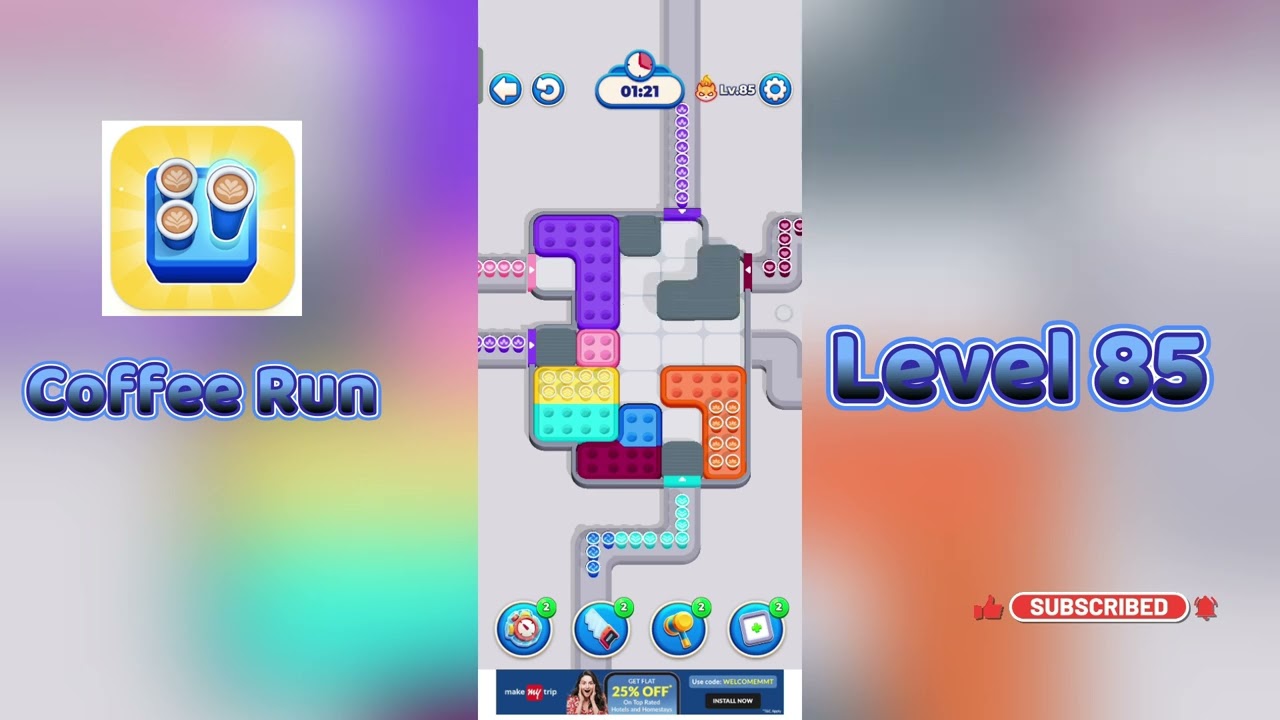 ☕ Coffee Run Level 85  Walkthrough | Step-by-Step Guide 🎮 | Go Answer