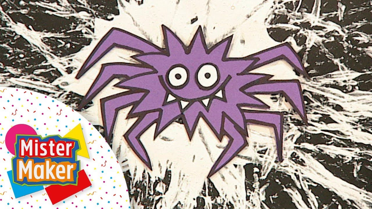 Teia de aranha 🕸 😁 | Mister Maker em Português