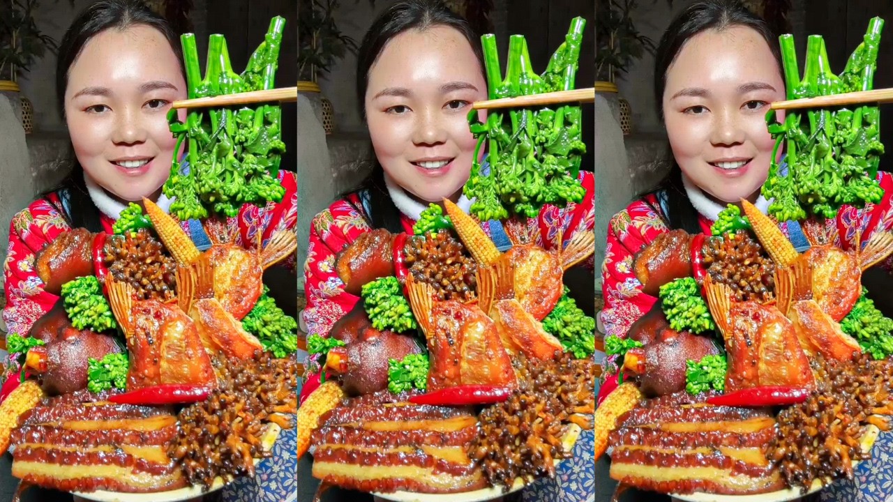 Ultimate Meat Feast 🍖🔥 Braised Pork, Pig’s Trotter & Shark Fish | So Satisfying Eating Show