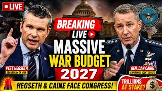 LIVE: Secret War Plans? Hegseth &amp; Joint Chiefs Chairman Caine Under Fire in Congress #live #shorts