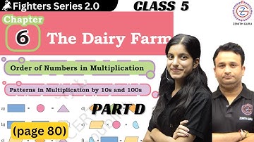 (Page 80) Class 5 new Maths mela || The Dairy Farm || Chapter 6 Part D || NCERT