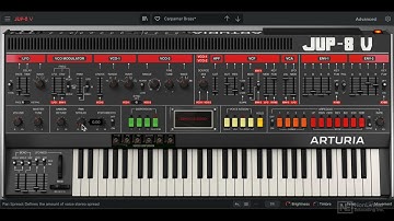 Arturia V 107: Arturia V Jup-8 and Jun-6 Explored - Synthesis Parameters Overview