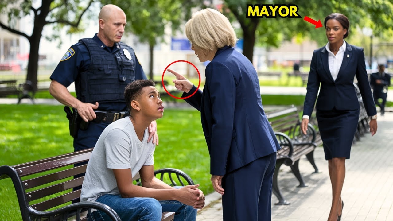 White Woman Calls Police on Black Teen, Speechless When His Mom Arrives ...