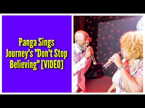 Panga Sings Journey's "Don't Stop Believing" | Rickey Smiley Karaoke Night
