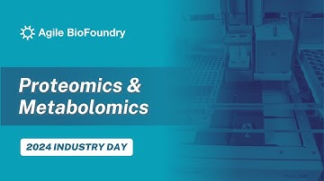 Agile BioFoundry Proteomics & Metabolomics