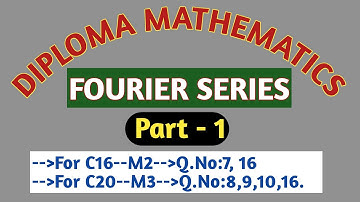 Fourier Series||Q.No:7,16||3+10=13Marks||Part-1