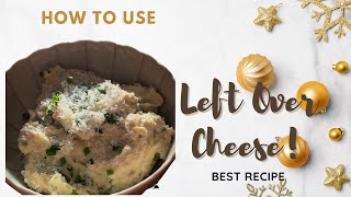 How to Use Up Left Over Cheese | Fromage Fort | BEST Recipe