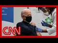 Joe Biden receives first dose of Covid-19 vaccine