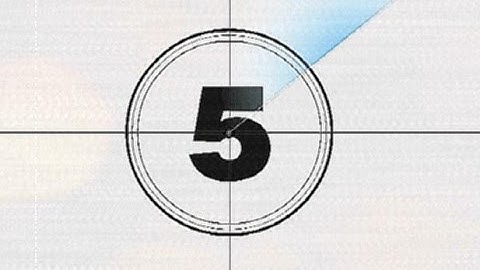 5 second countdown timer with beeps  (classic) - 5 4 3 2 1