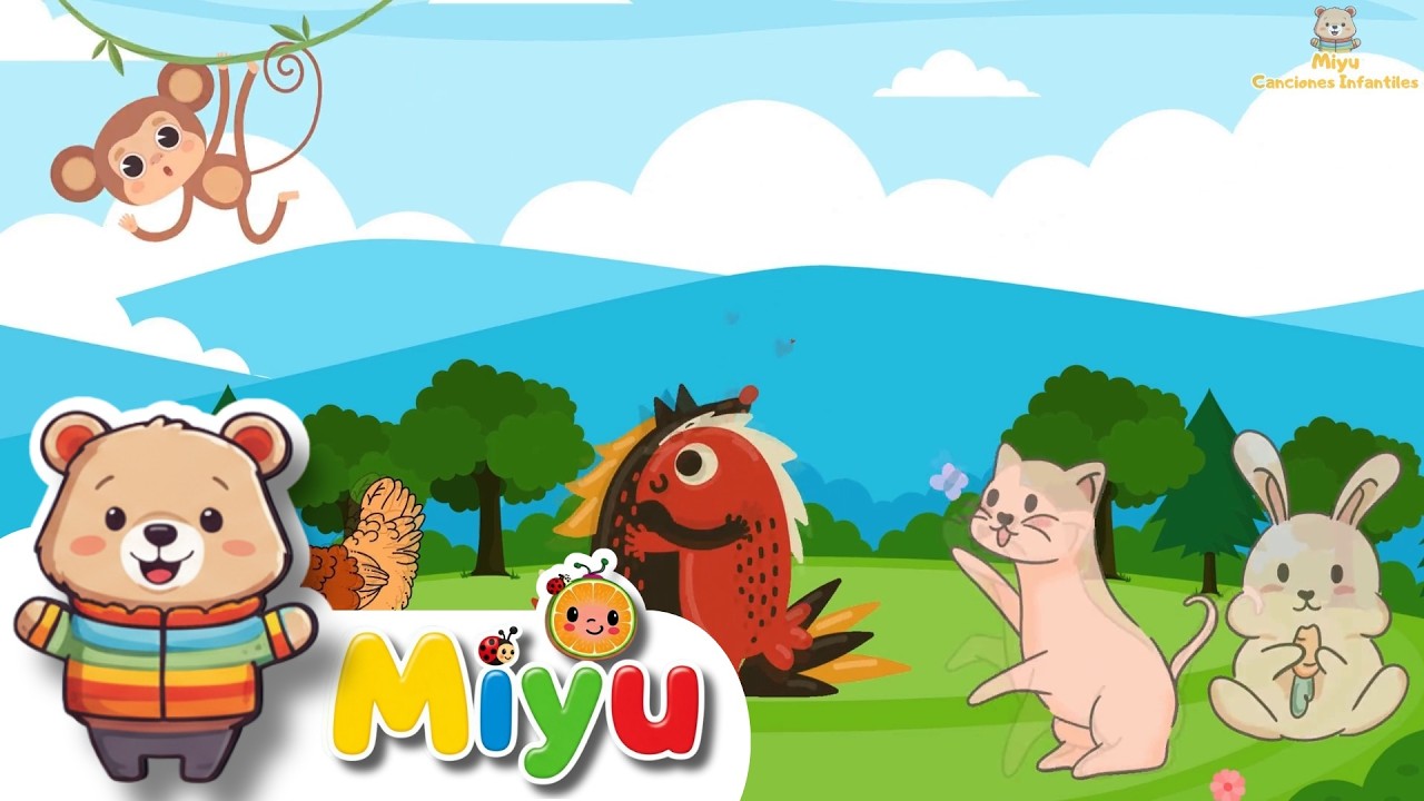 🎵✨ ¡Aprende Jugando! Canciones Infantiles - Miyu con Extremidades, Estaciones, Animales y Más 🎨🚗