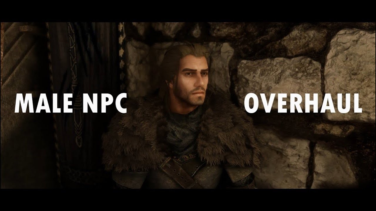 Best Male Overhaul Skyrim Se Youtube