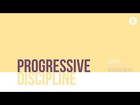 Video: Hoe werkt een progressief disciplinesysteem?