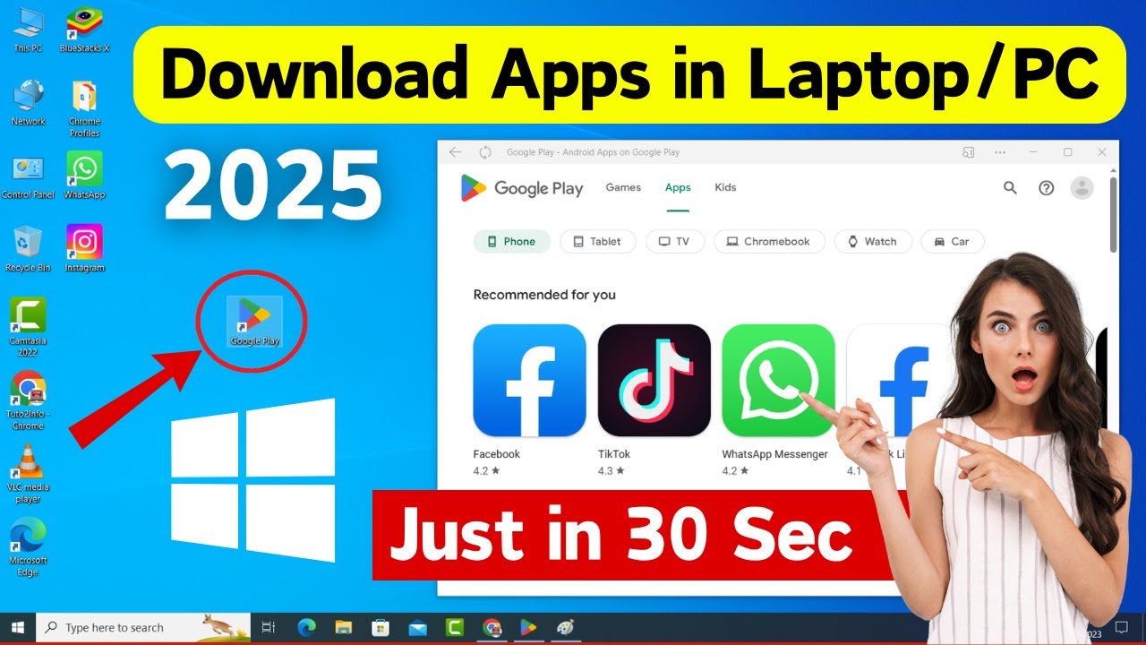 How to Download Apps on Windows 10 Laptop or Computer - YouTube