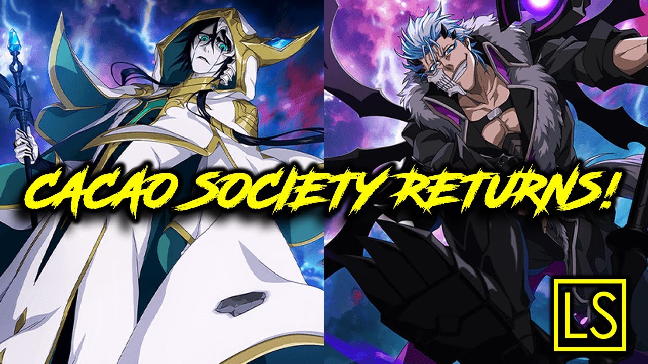 [Bleach Brave Souls] Cacao Society Grimmjow and Ulquiorra Announced