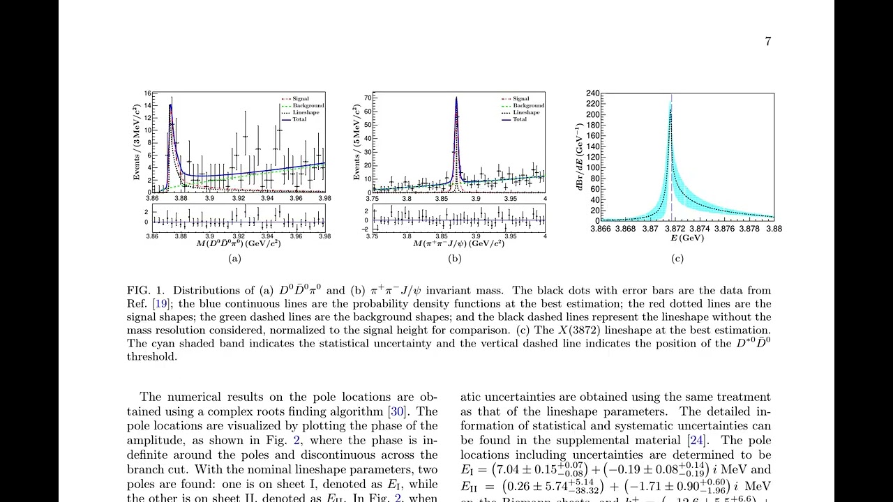fhhさん A coupled-channel analysis of the $X(3872)$ lineshape with BESIII