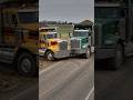 modern truck || Crash truck || Road crossing