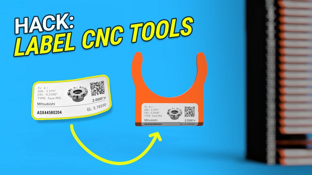 How to use tool tags to organize CNC tools - YouTube