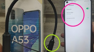How to connect  Bluetooth device in OPPO A53| How do I connect my Oppo Bluetooth to my phone