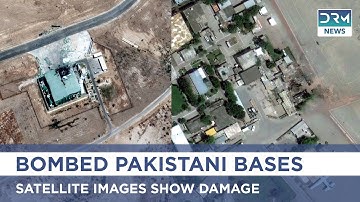 Satellite Images Show Damage to Pakistani Air Bases Following India