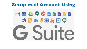Setup Mail Account Using G-Suite in Hindi Step By Step