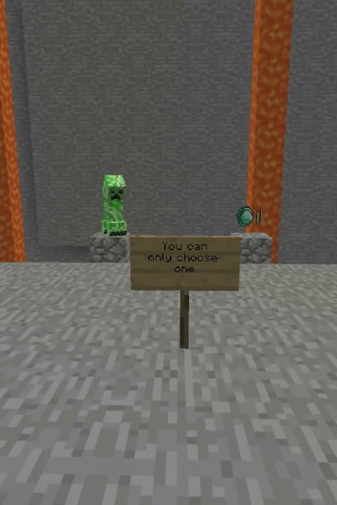 Creeper or Diamonds