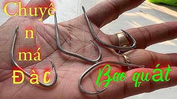 Lưỡi câu móng heo, lưỡi câu thái lan, lưỡi câu cá lóc, lưỡi câu cá quả, lưỡi hột mít, lưỡi câu rẻ