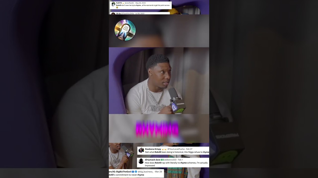 Rob49's Unique Rhyme Scheme 