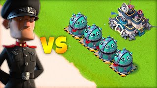 Boom Beach 4 MAX Flotsam Cannons vs Defending Hammerman screenshot 5