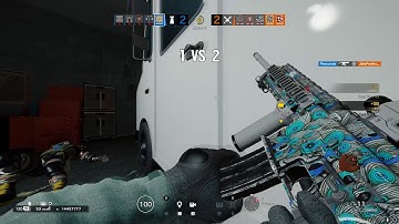 Siege 1v4 Clutch defuse