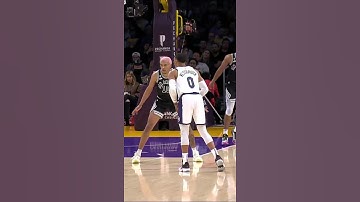 Russ Throws the Ball off Jeremy Sochan