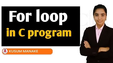 For loop in c programming