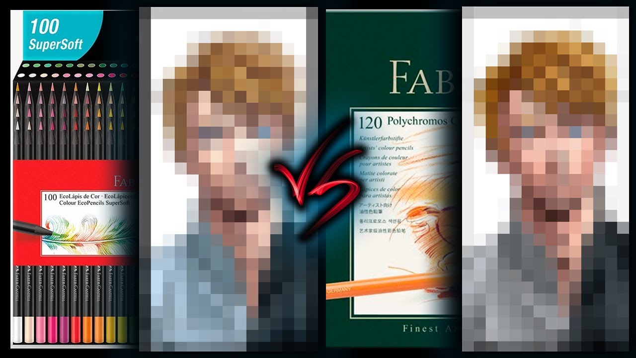 QUAL VALE A PENA? Faber-Castell SuperSoft 100 CORES vs Faber-Castell Polychromos 120 CORES