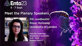 Ento23 Plenary: Does (collective) cognition produce efficiently foraging bees? by Royal Entomological Society 116 views 8 months ago 58 minutes