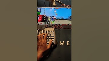 How to play free fire with keyboard mouse in mobile | ⌨️ 🖱📱 full setup without app no activation