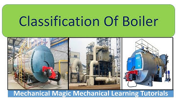 CLASSIFICATION OF BOILER|WATER TUBE | FIRE TUBE | SELECTION OF BOILER | boiler classification