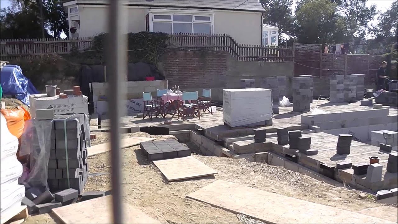 Teabreak on a Hastings Building Site