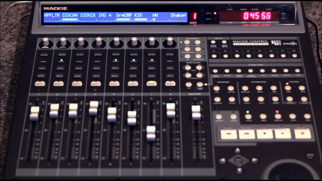 Universal control remapper. Mackie control universal. behringer bcf2000. mackie hui midi. mackie sub 18.