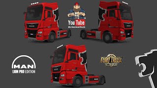[ETS2 v1.36] MAN TGX Euro 6 Lion Pro Edition *SkinWork*