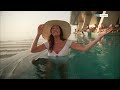 Lisa Snowdon @swimsuit, in the pool