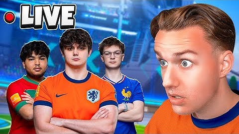 🔴 LIVE: DAG 2 NEDERLAND WATCHPARTY OP HET WK! (FIFAe Finals)