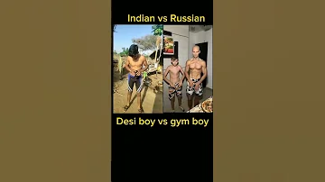 Indian vs Russian 🇮🇳⚡🇷🇺#viral #fitness #youtube #home #indian #shorts #support