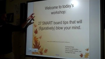 27 SMART board tips and tricks (part 1)