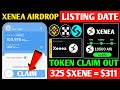XENEA WALLET TGE LISTING DATE FIX 🤯XENEA WALLET AIRDROP NEW UPDATE 🤑XENEA WALLET TOKEN CLAIM UPDATE
