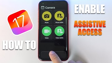 How to Enable Assistive Access on iOS 17 - Good For Old People