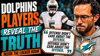 🚨 Dolphins Players Reveal the Truth About Mike McDaniel's Locker Room