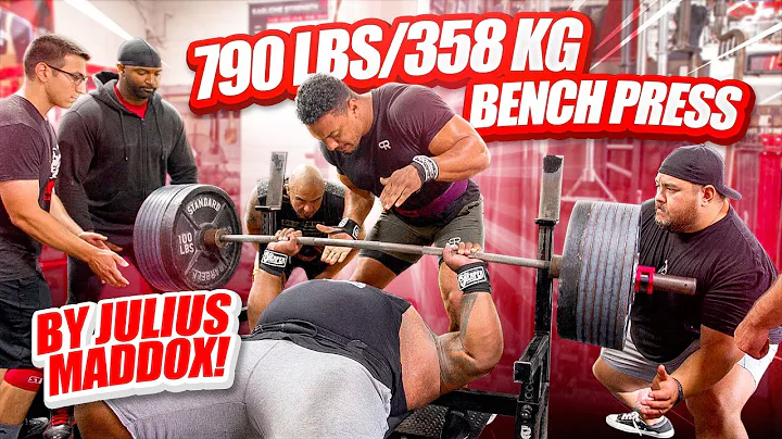 790 LBS/358 KG BENCH PRESS BY 468 LBS JULIUS MADDOX!