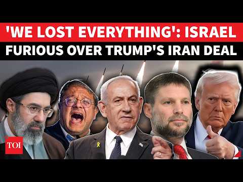 'WE FOUGHT WAR FOR THIS?': Israel Explodes At Trump Deal, Demands U-Turn On Iran Pact