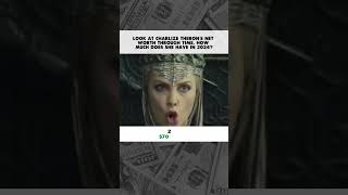 How much money does Charlize Theron have!? #celebrities #CharlizeTheron #actor
