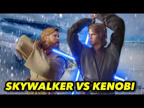 What If Anakin And Obi Wan Fought ON HOTH Instead Of Mustafar 