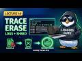 Linux Security: How Hackers Hide Their Tracks (Shred + Log Tricks) 😈